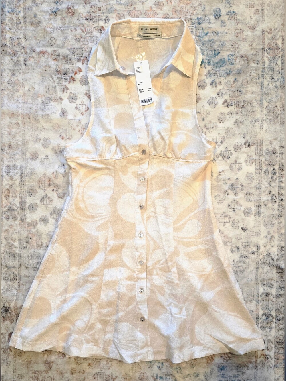 Urban Outfitters UO Tia White Mini Tennis Dress – Size M – NWT - Picture 4 of 10